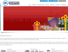 Tablet Screenshot of distribucionrosario.com.ar